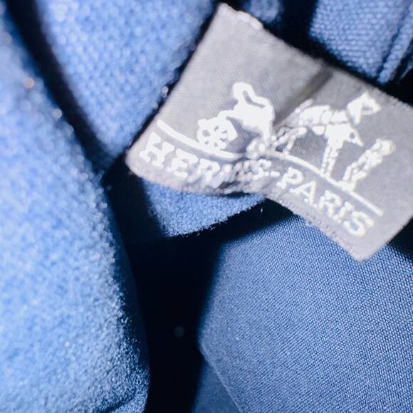 Hermès Mm Fourre tout Navy Tote - Picture 10 of 14